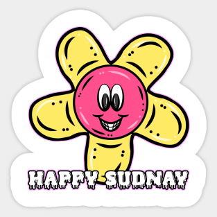 Happy sunday Sticker